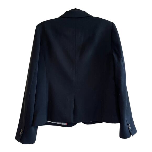 J.Crew Schoolboy Blazer Single Breasted Black Size Large - Picture 3 of 9